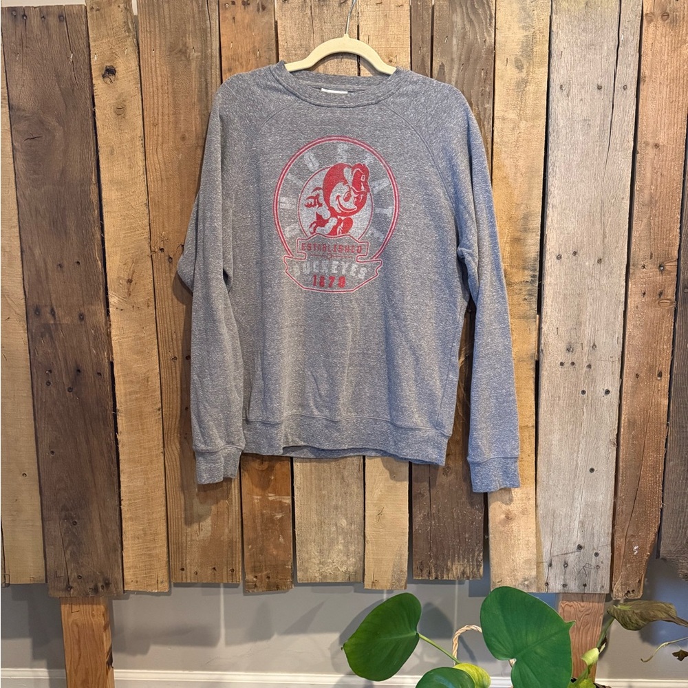 J. America Ohio State Crewneck